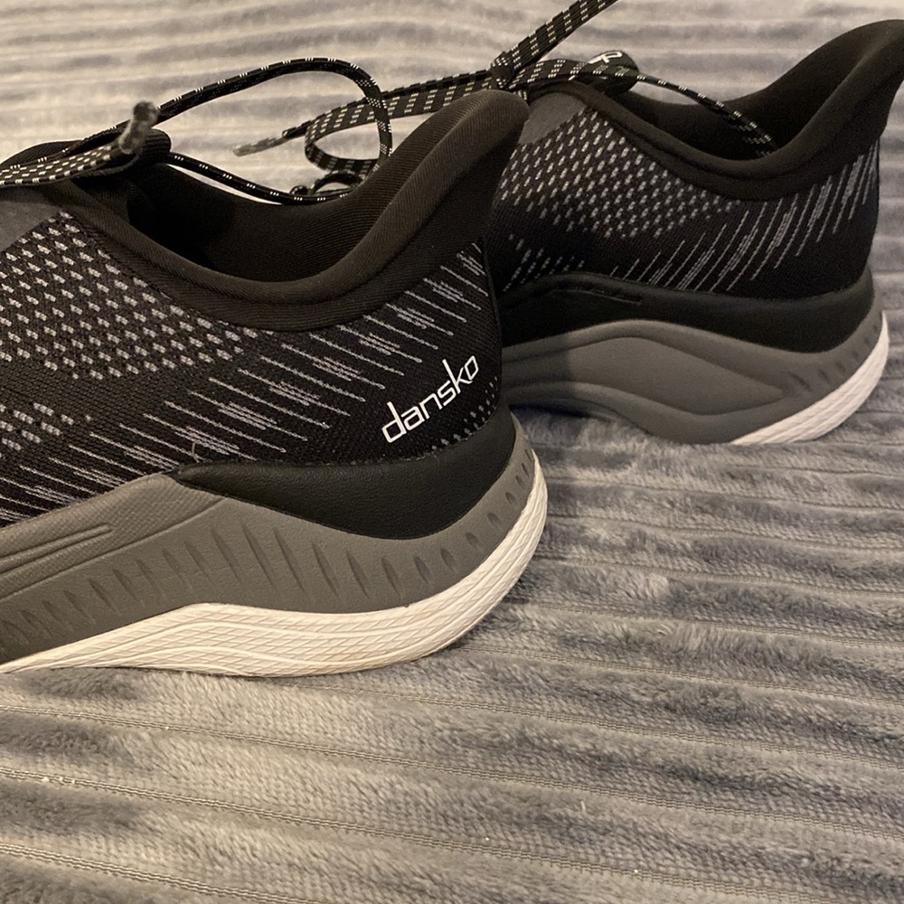 Dansko Black Athletic Shoes in good condition, minimal wear - Picture 4 of 8